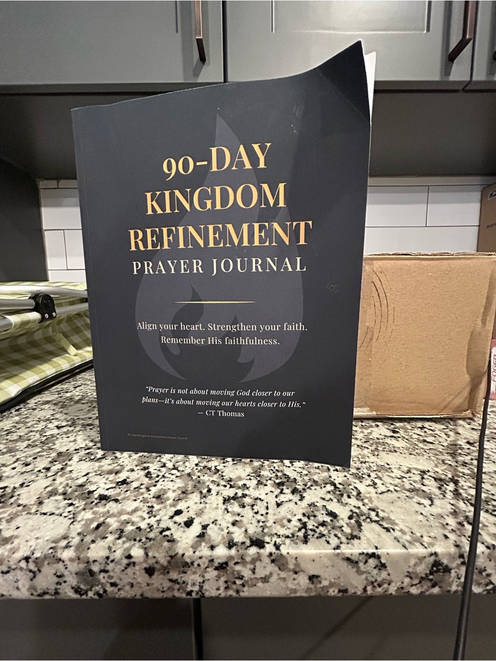 90-Day Kingdom Refinement Prayer Journal โ Black Cover
